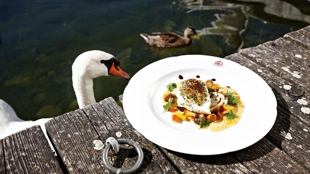 Seehotel Schwan Gmunden Buitenkant foto